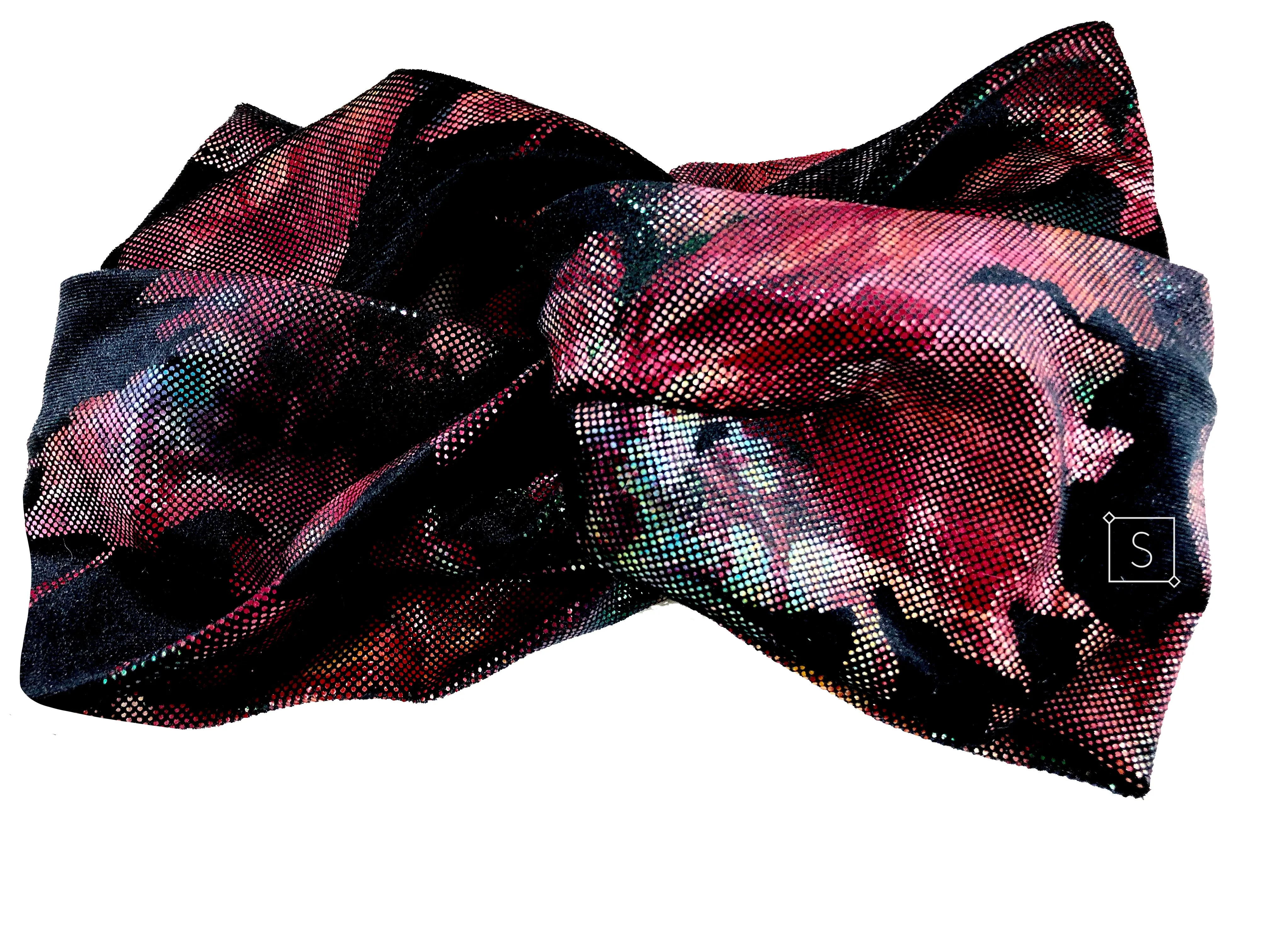 Iridescent Flowers Headband