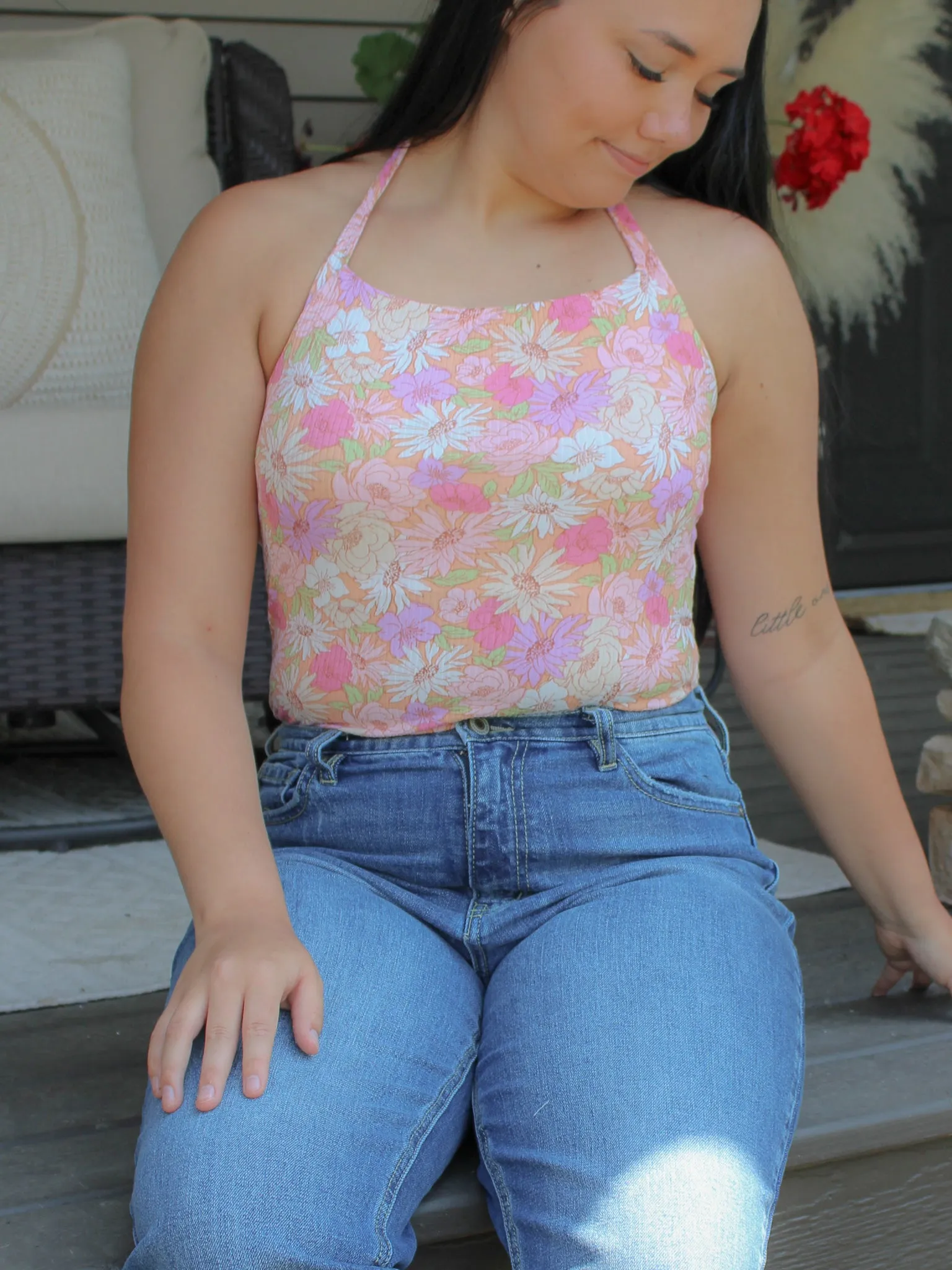 Jayla Halter Bodysuit