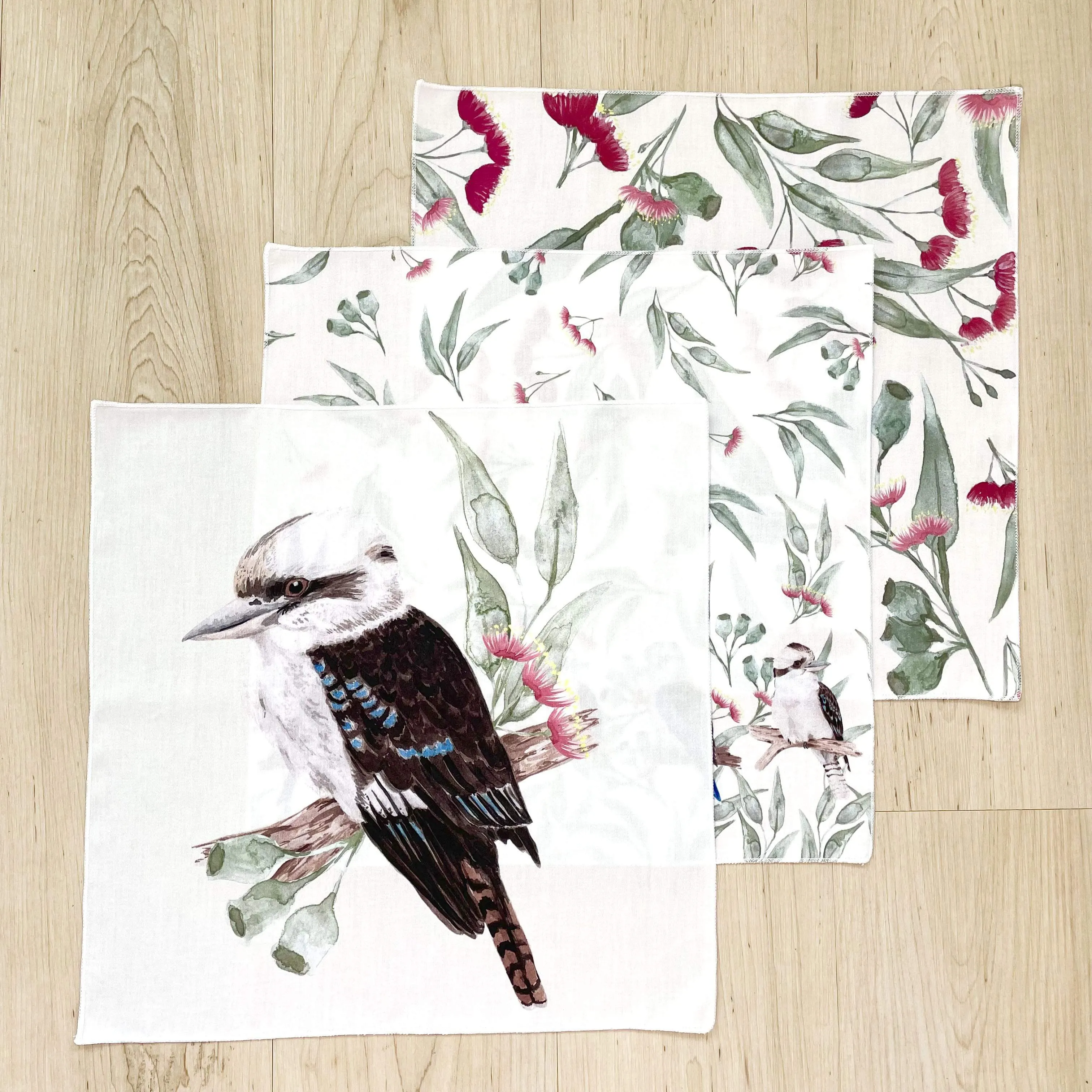 Kookaburra Handkerchief 3 pack