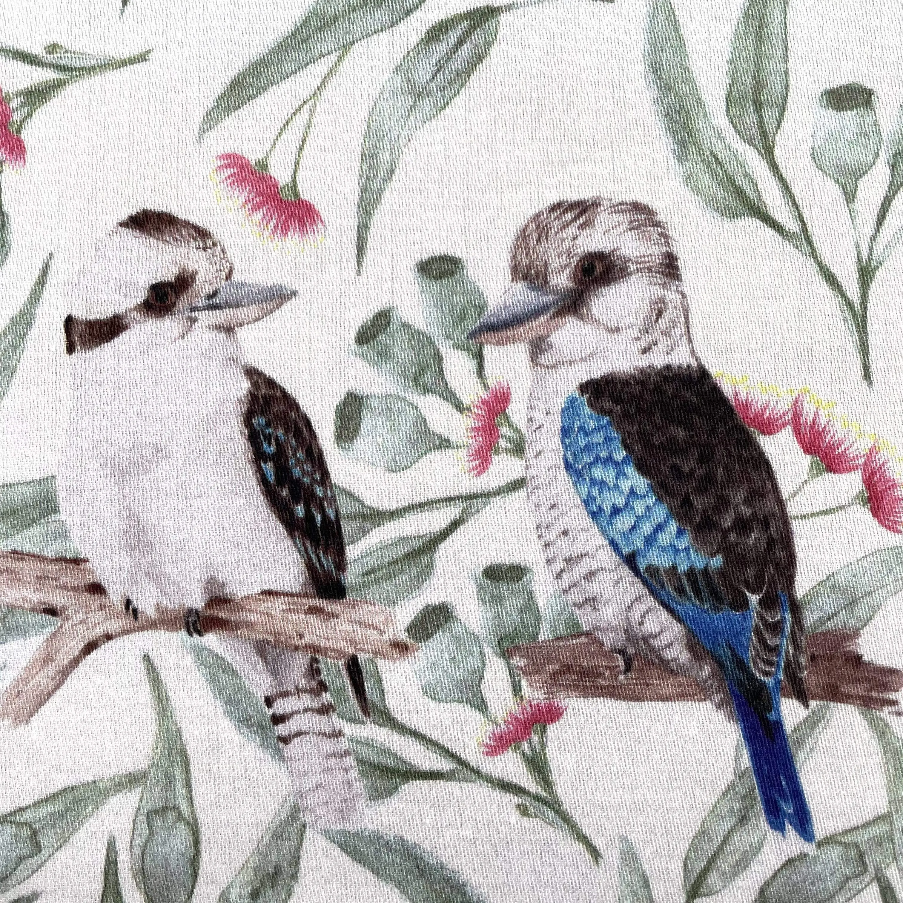 Kookaburra Handkerchief 5 birds
