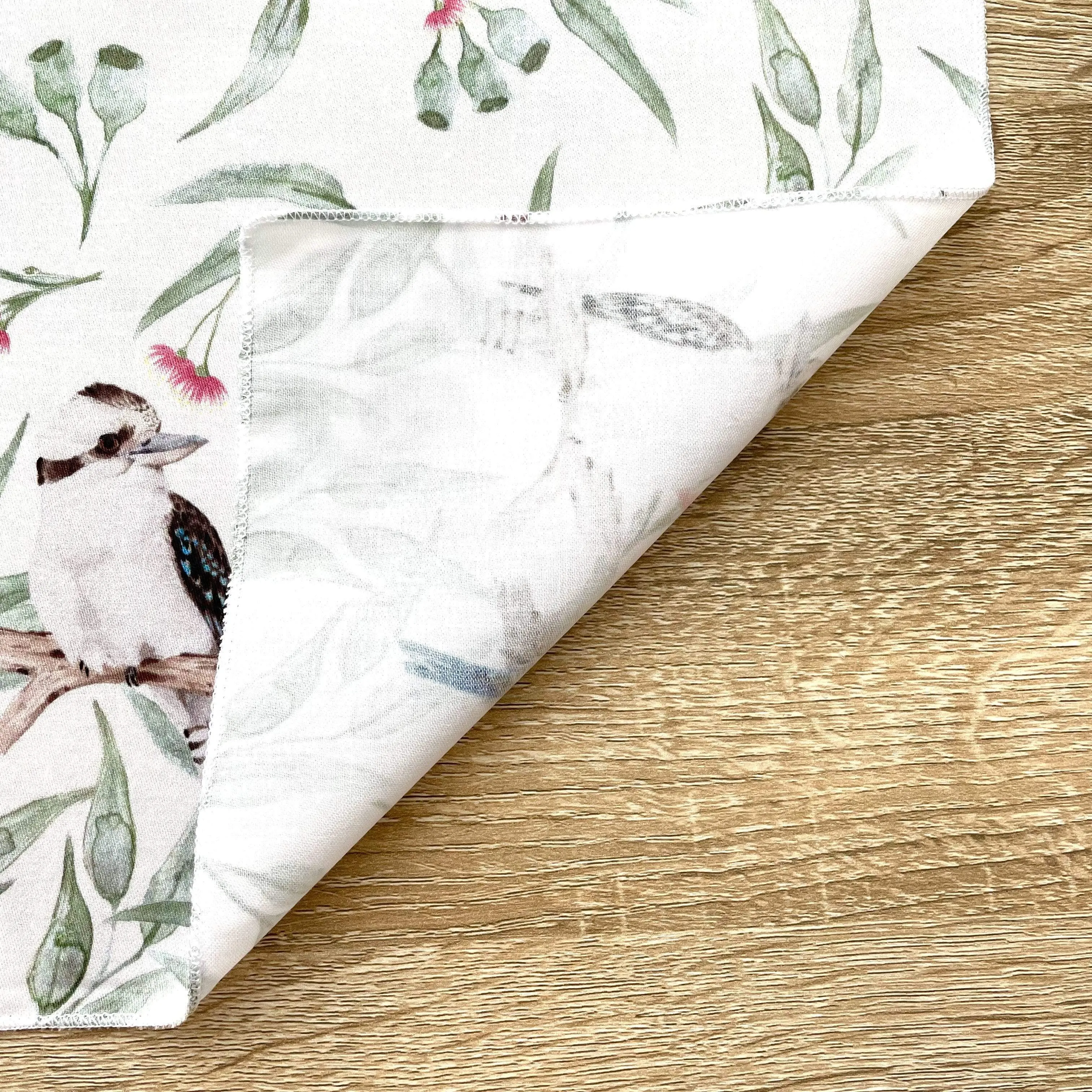 Kookaburra Handkerchief 5 birds