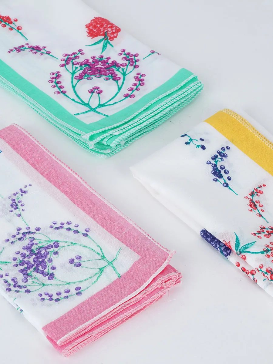 Ladies Hand Kerchief Pack of Six