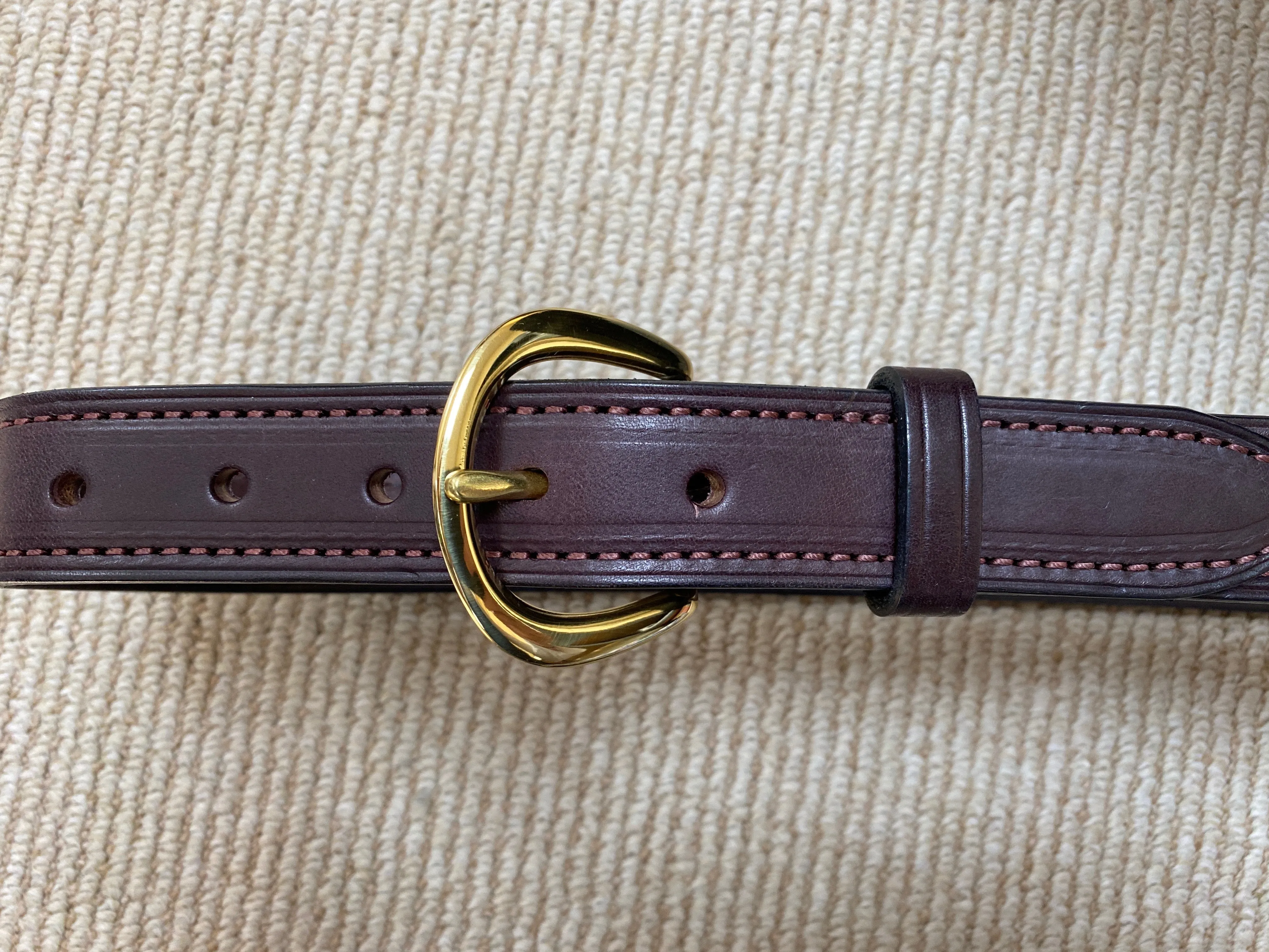 LEATHER GRIFFIN BELT
