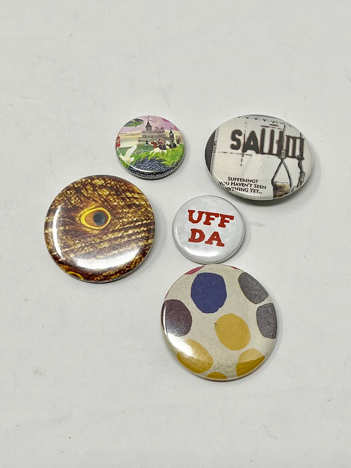 Lindy West Mix Button 5 Piece Set