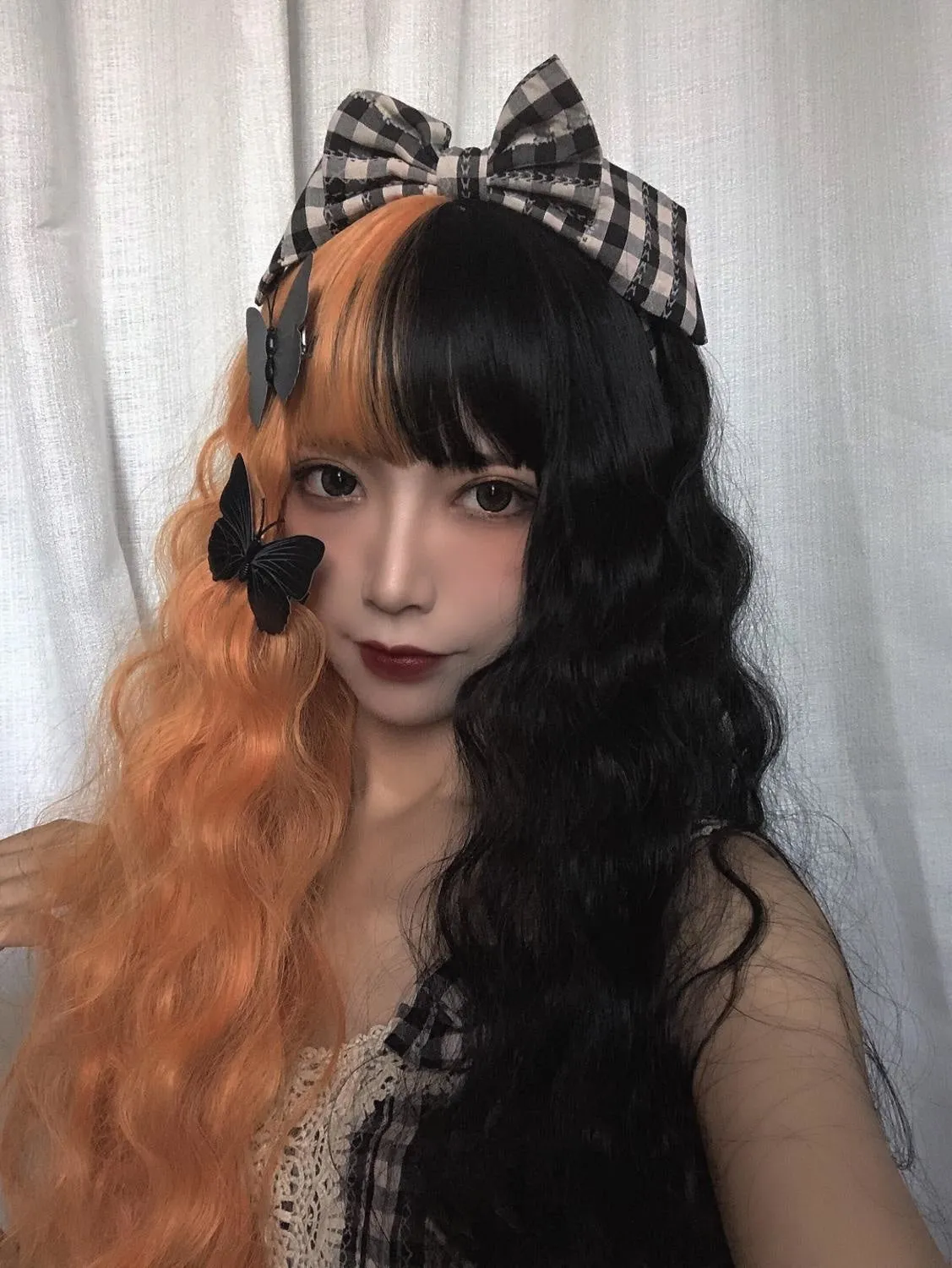 Long Split Halloween Lolita Wig