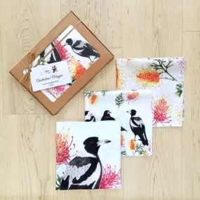 Magpie Handkerchief 3 pack