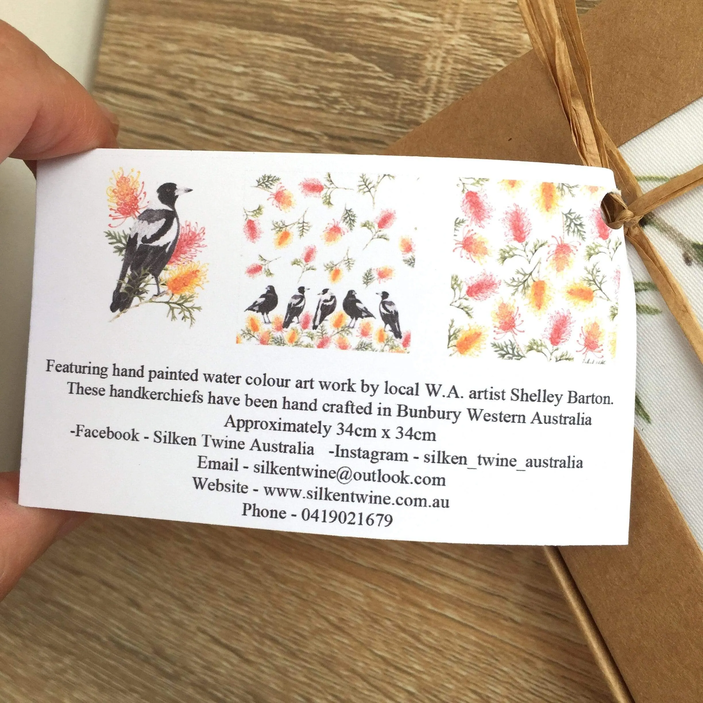 Magpie Handkerchief 3 pack