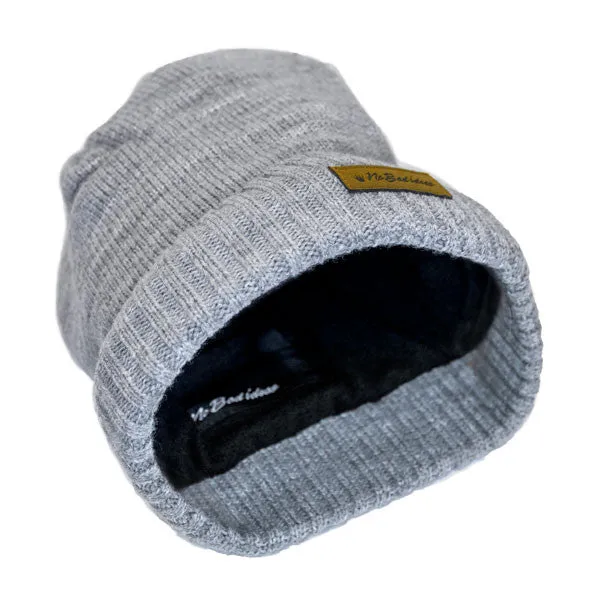 No Bad Ideas - Zander Knit Military Watch Cap w- Patch