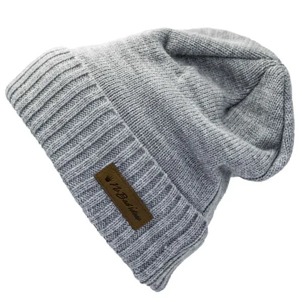 No Bad Ideas - Zander Knit Military Watch Cap w- Patch