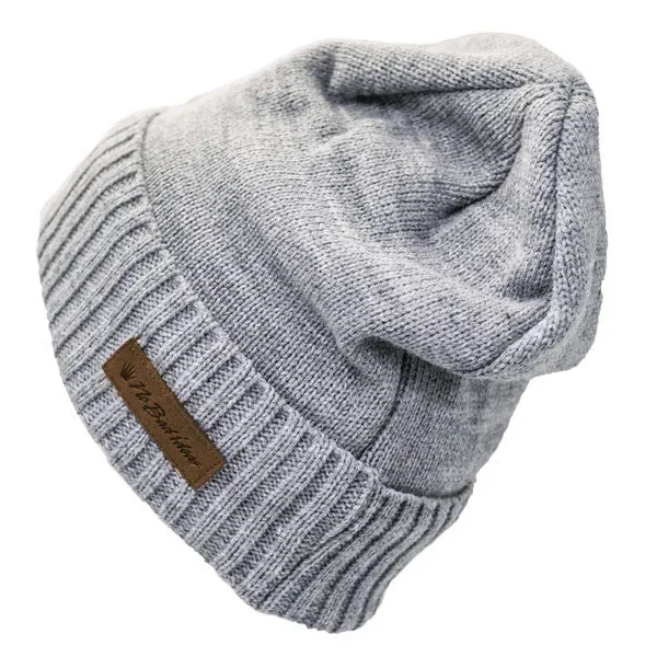 No Bad Ideas - Zander Knit Military Watch Cap w- Patch
