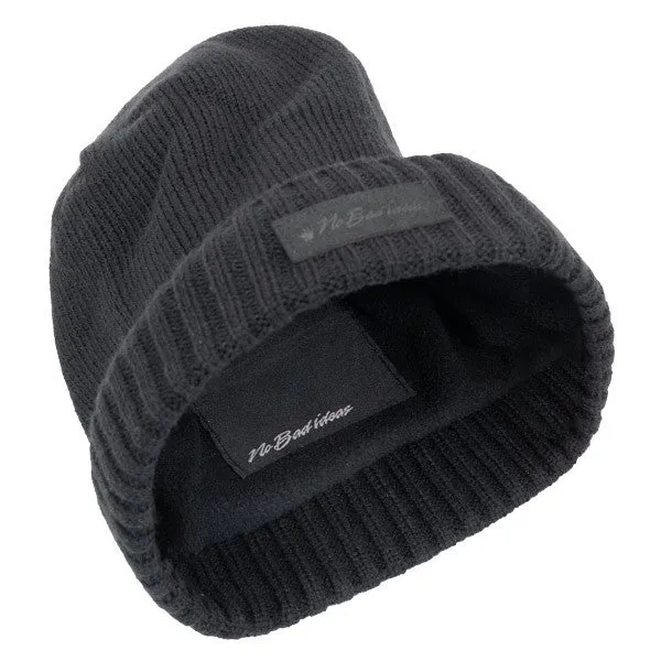 No Bad Ideas - Zander Knit Military Watch Cap w- Patch