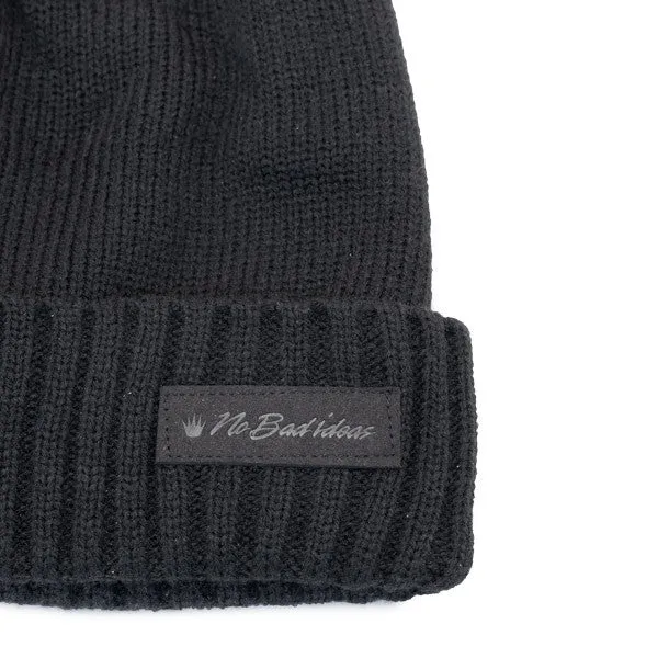 No Bad Ideas - Zander Knit Military Watch Cap w- Patch