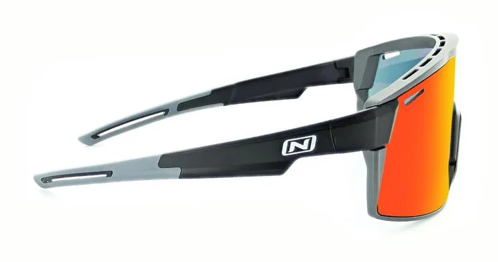 Optic Nerve FixieMAX Smoke Lens Sunglasses in Red Mirror