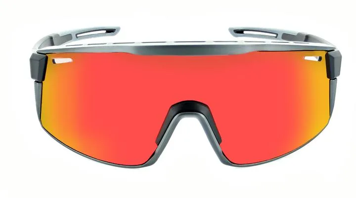 Optic Nerve FixieMAX Smoke Lens Sunglasses in Red Mirror