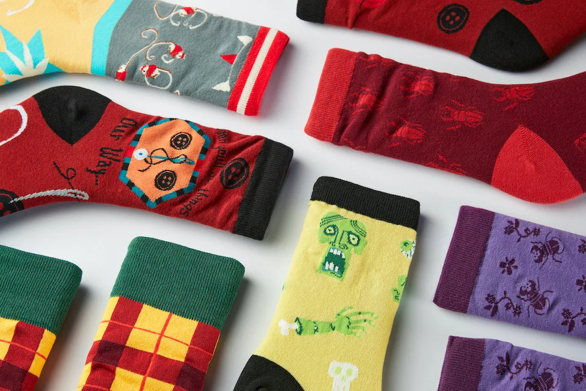 ParaNorman Glow-in-the-Dark Zombie Socks