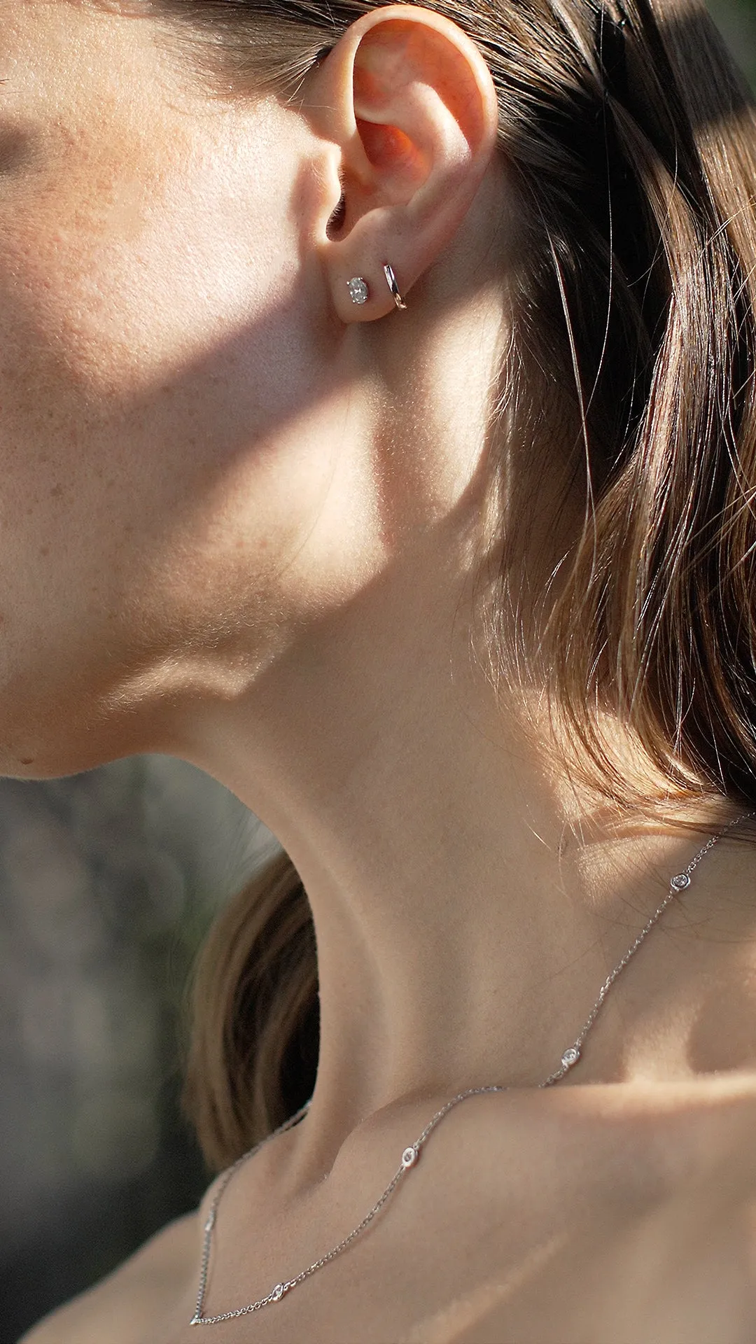 Petra Necklace Short 18K Gold