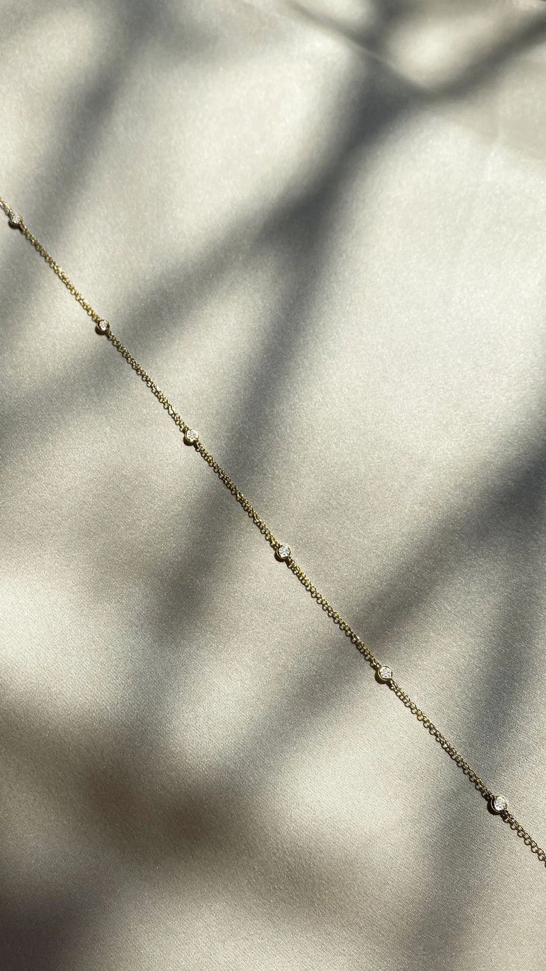 Petra Necklace Short 18K Gold