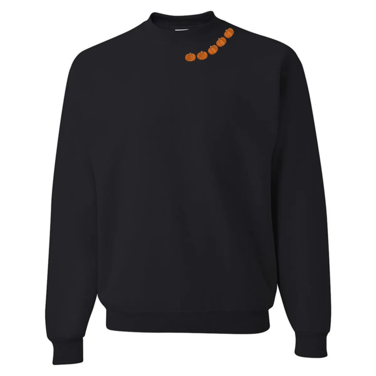 'Pumpkin Collar' Crewneck Sweatshirt