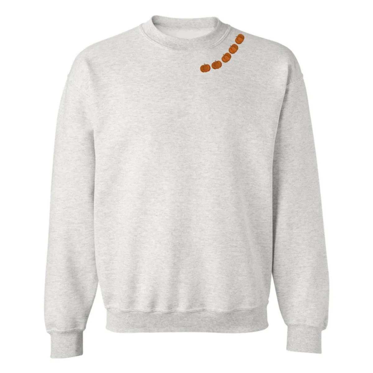 'Pumpkin Collar' Crewneck Sweatshirt