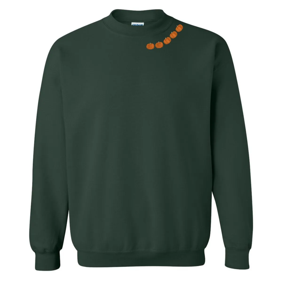 'Pumpkin Collar' Crewneck Sweatshirt