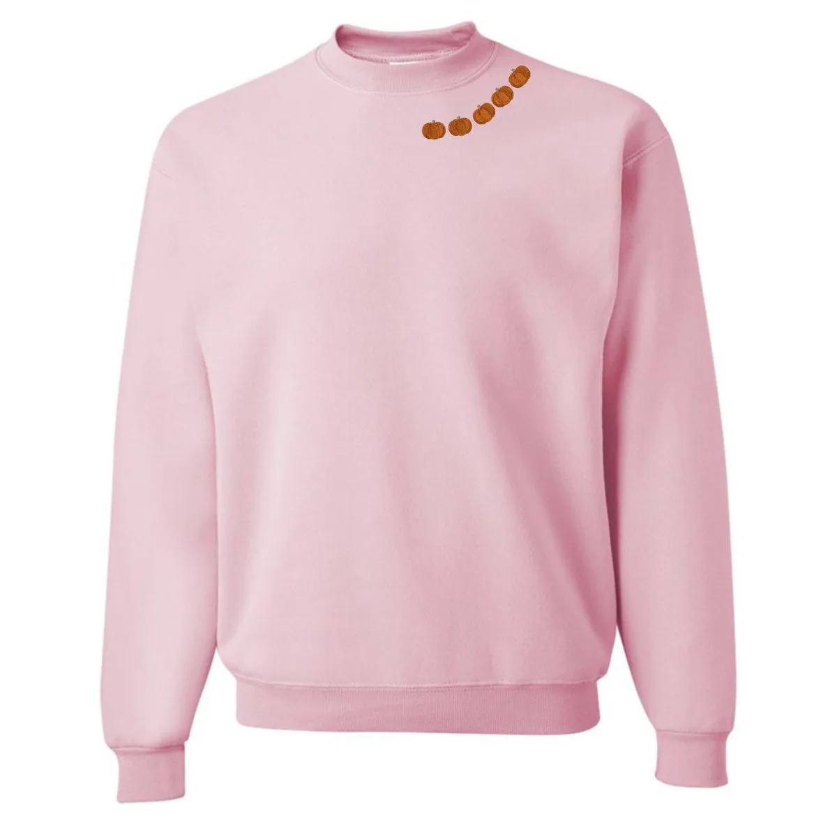 'Pumpkin Collar' Crewneck Sweatshirt
