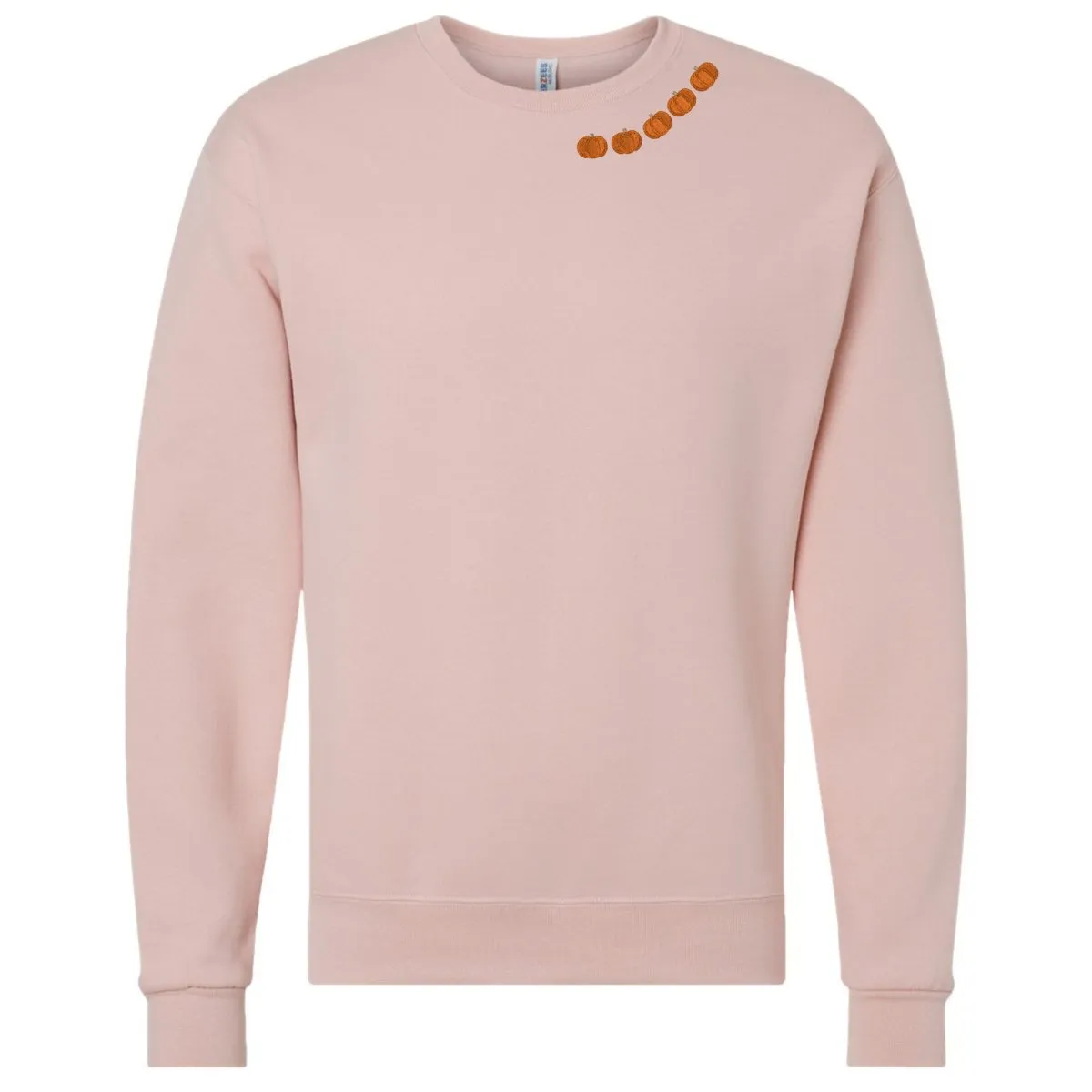 'Pumpkin Collar' Crewneck Sweatshirt