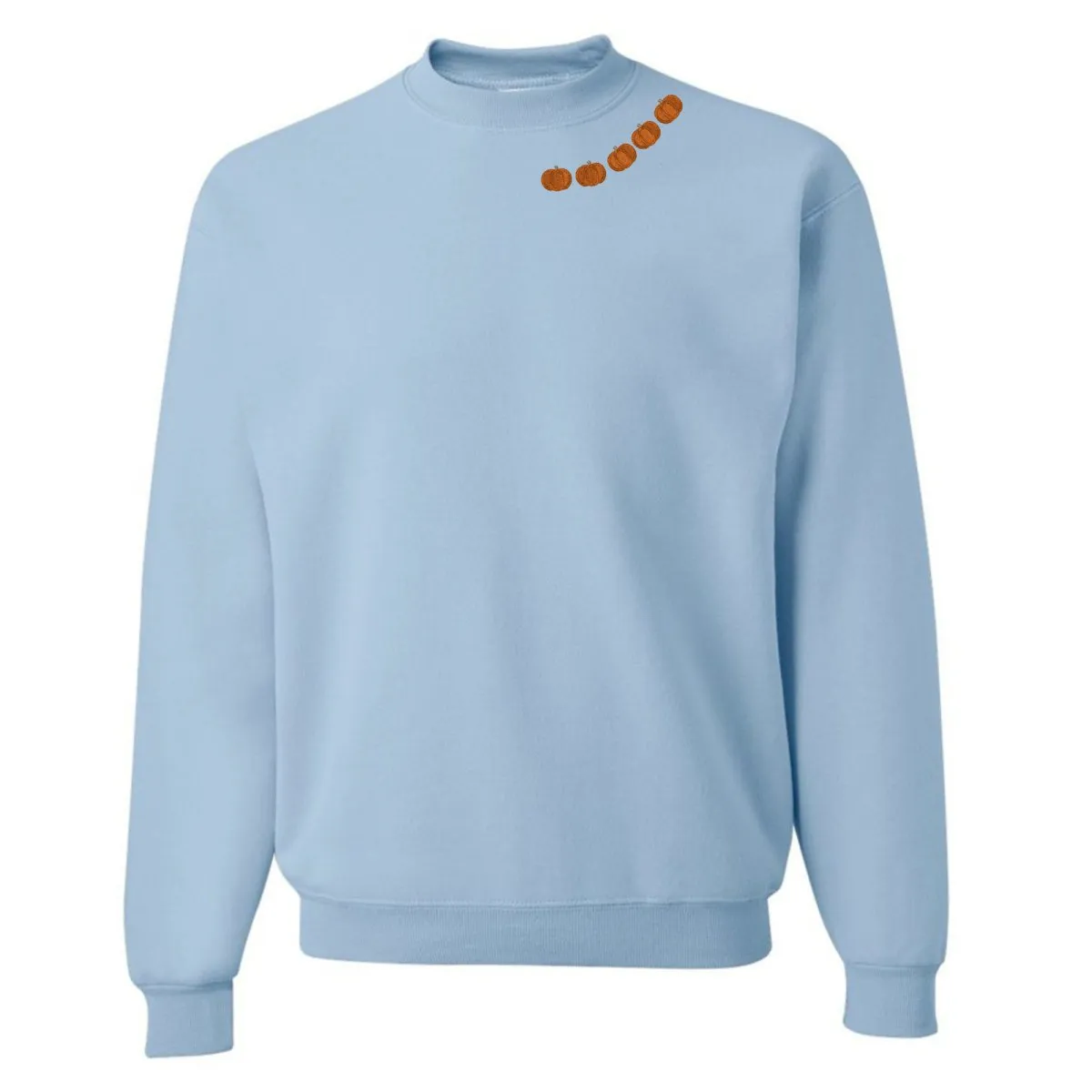 'Pumpkin Collar' Crewneck Sweatshirt
