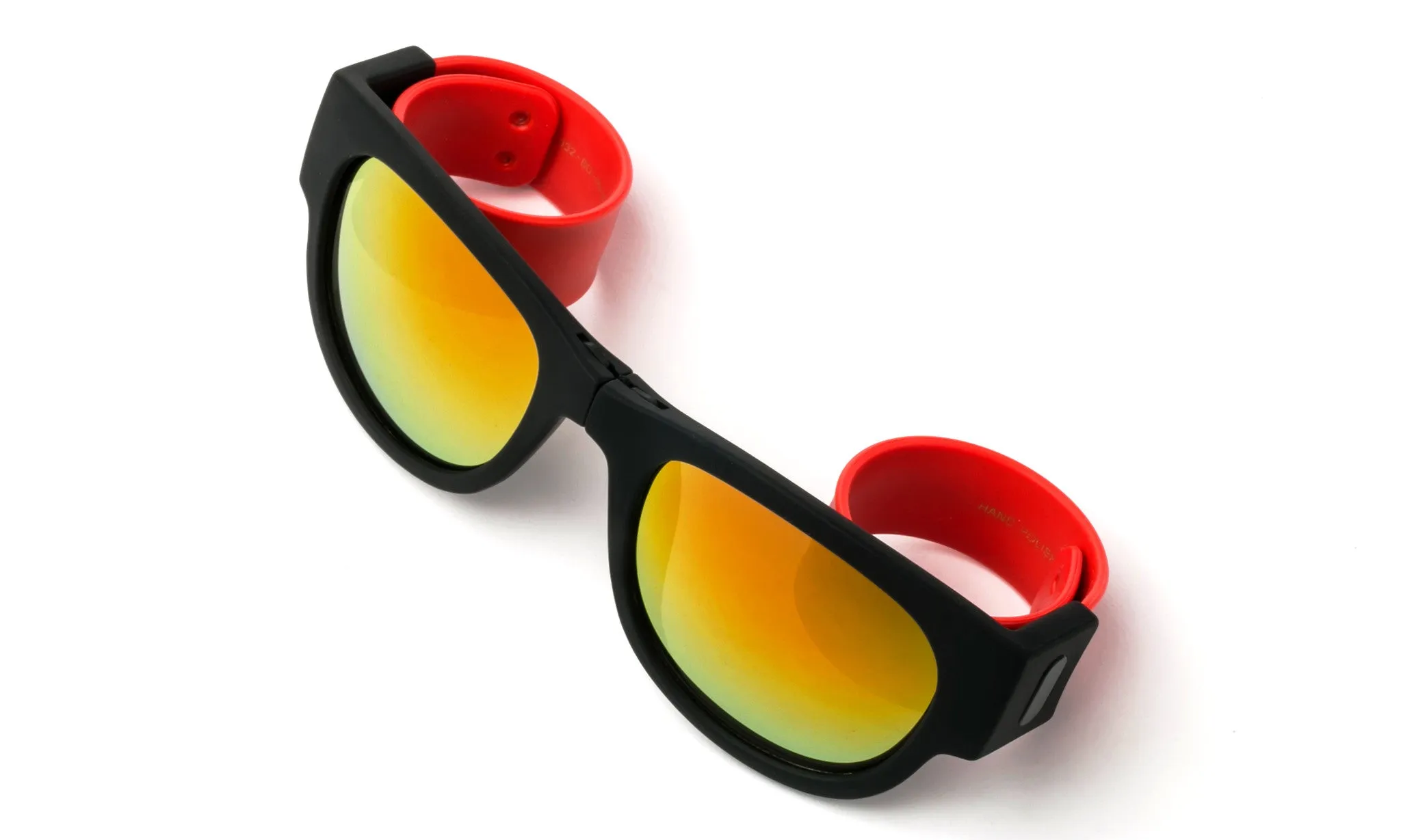 "Loppy" Folding Sunglasses Flash Lens