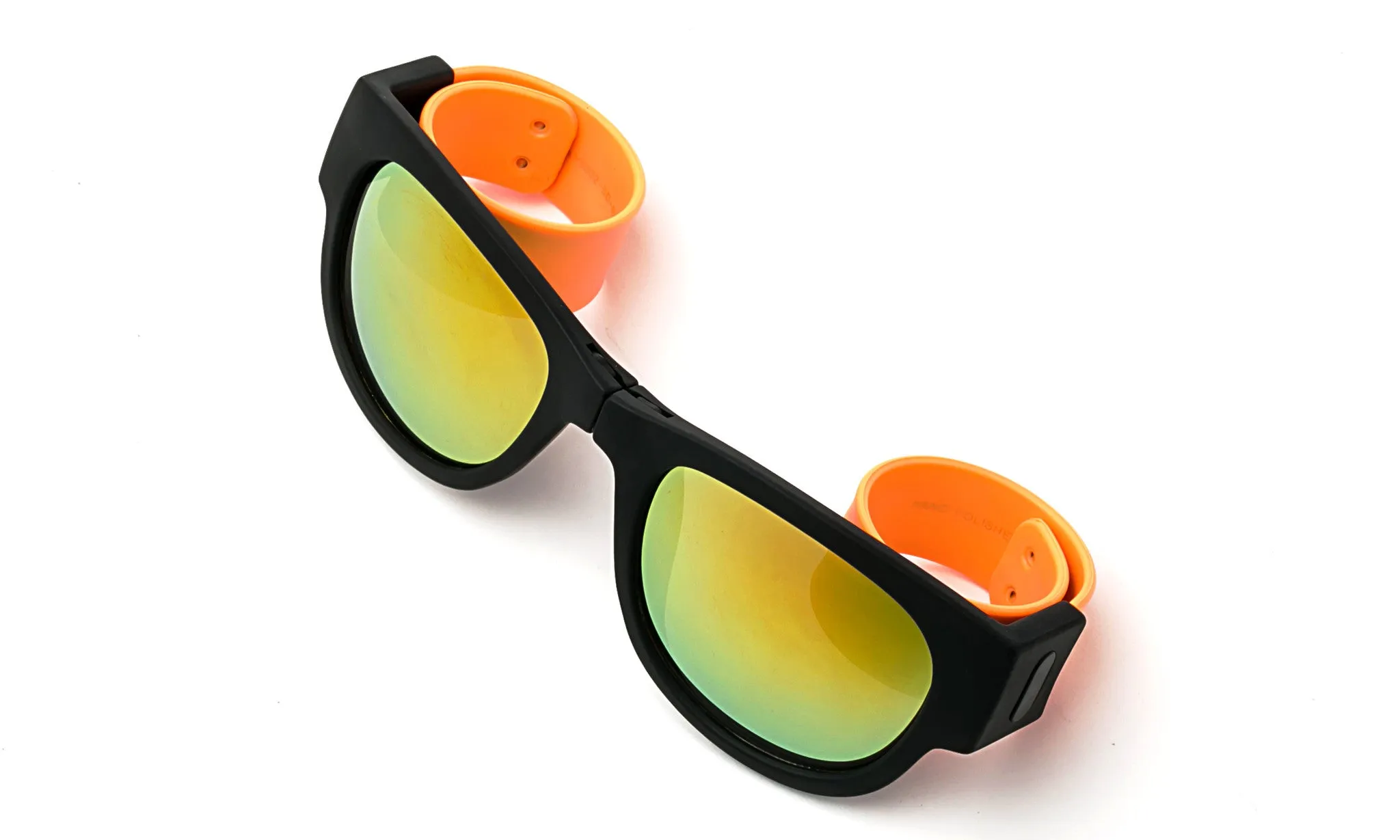 "Loppy" Folding Sunglasses Flash Lens