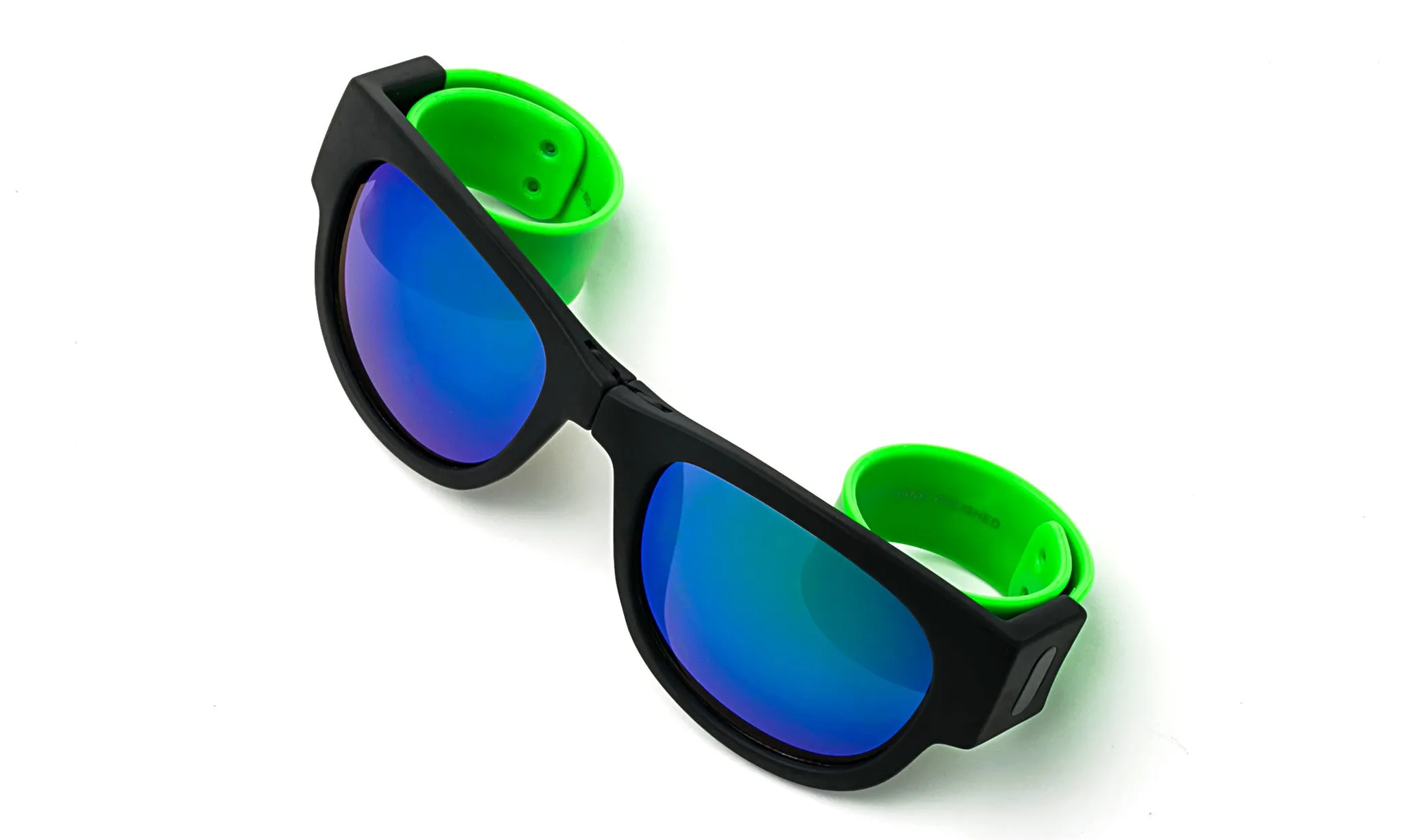 "Loppy" Folding Sunglasses Flash Lens