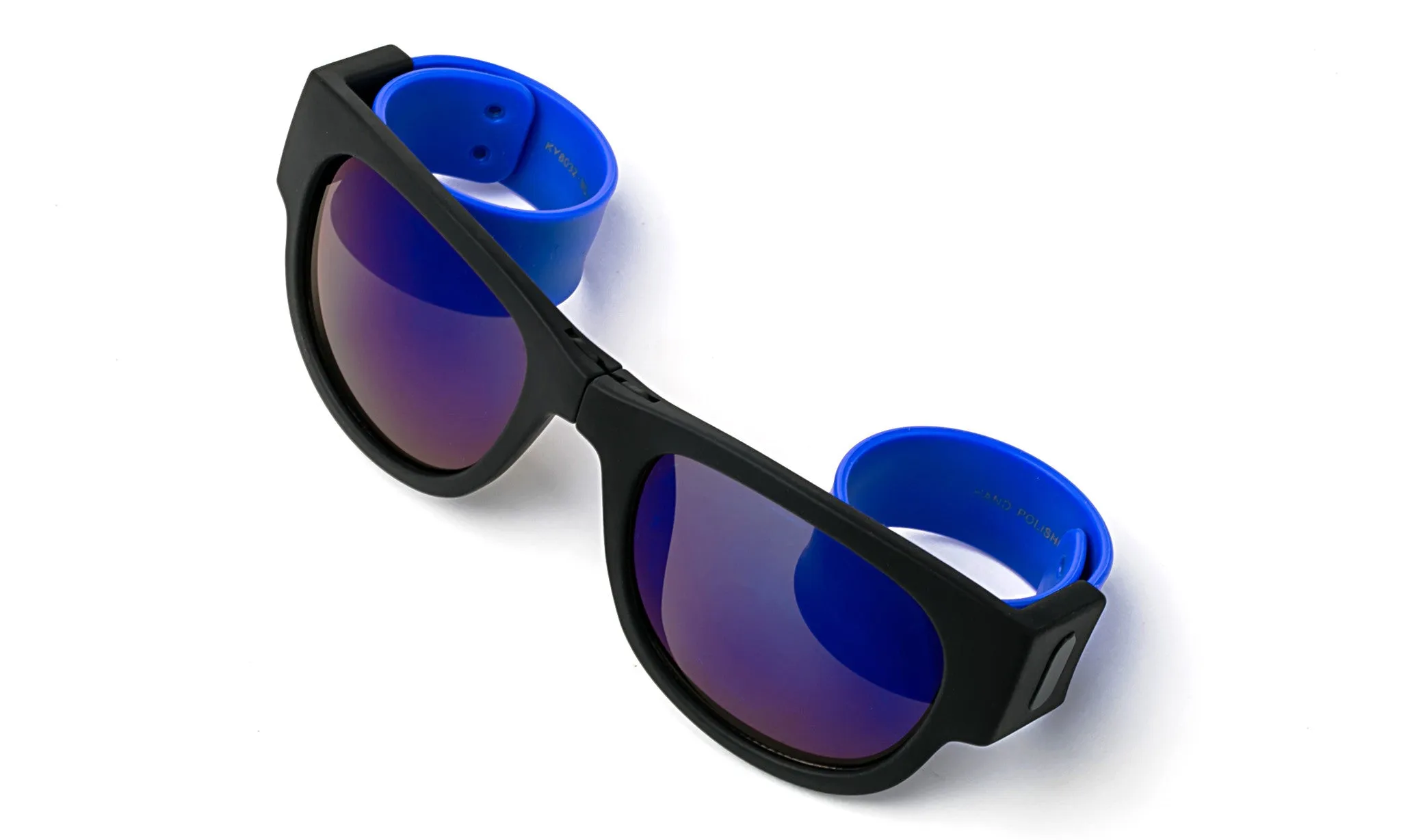"Loppy" Folding Sunglasses Flash Lens