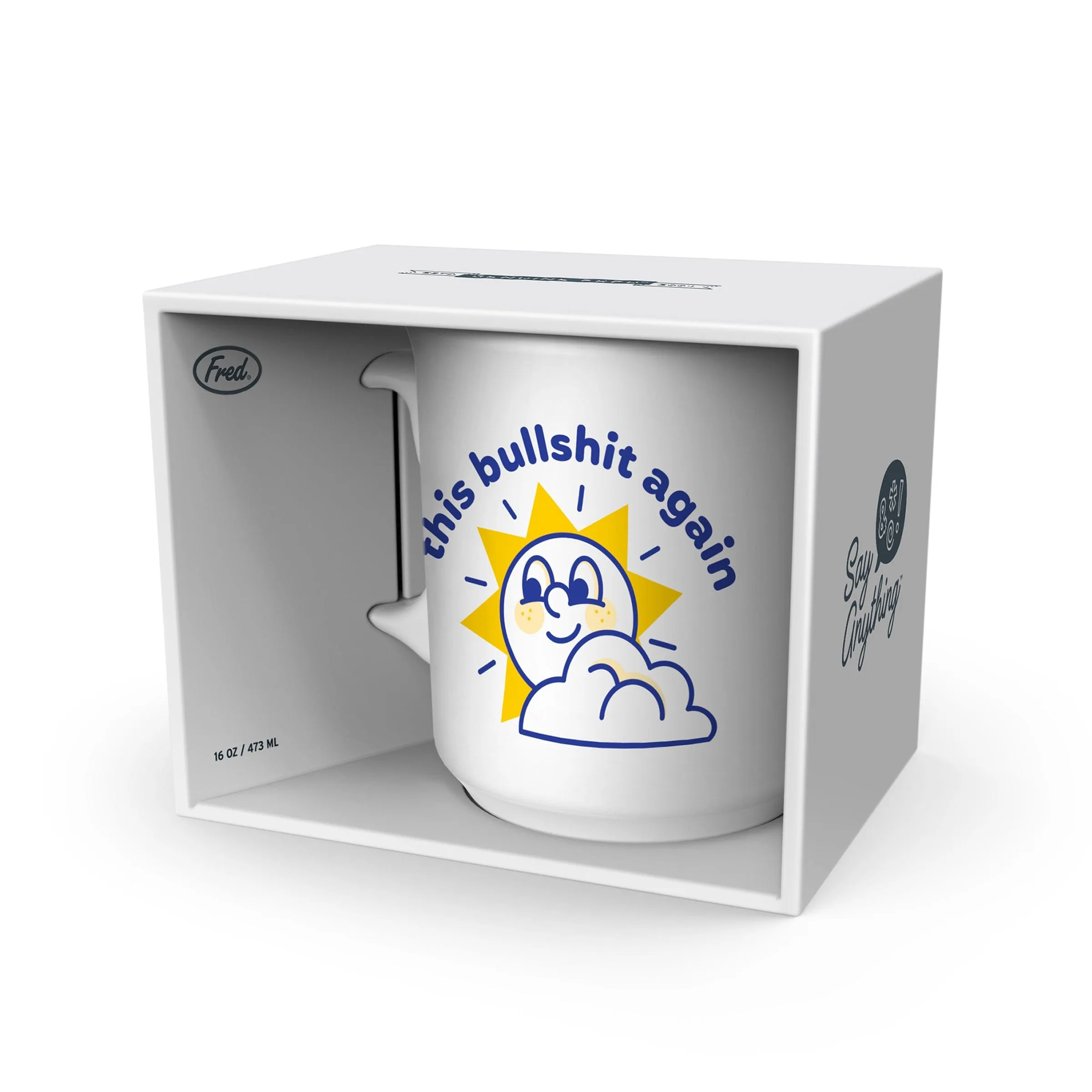 "THIS BULLSHIT AGAIN" MUG