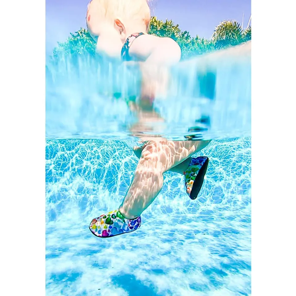 Ready to Ship BASICS - RAINBOW HEARTS AQUA mox