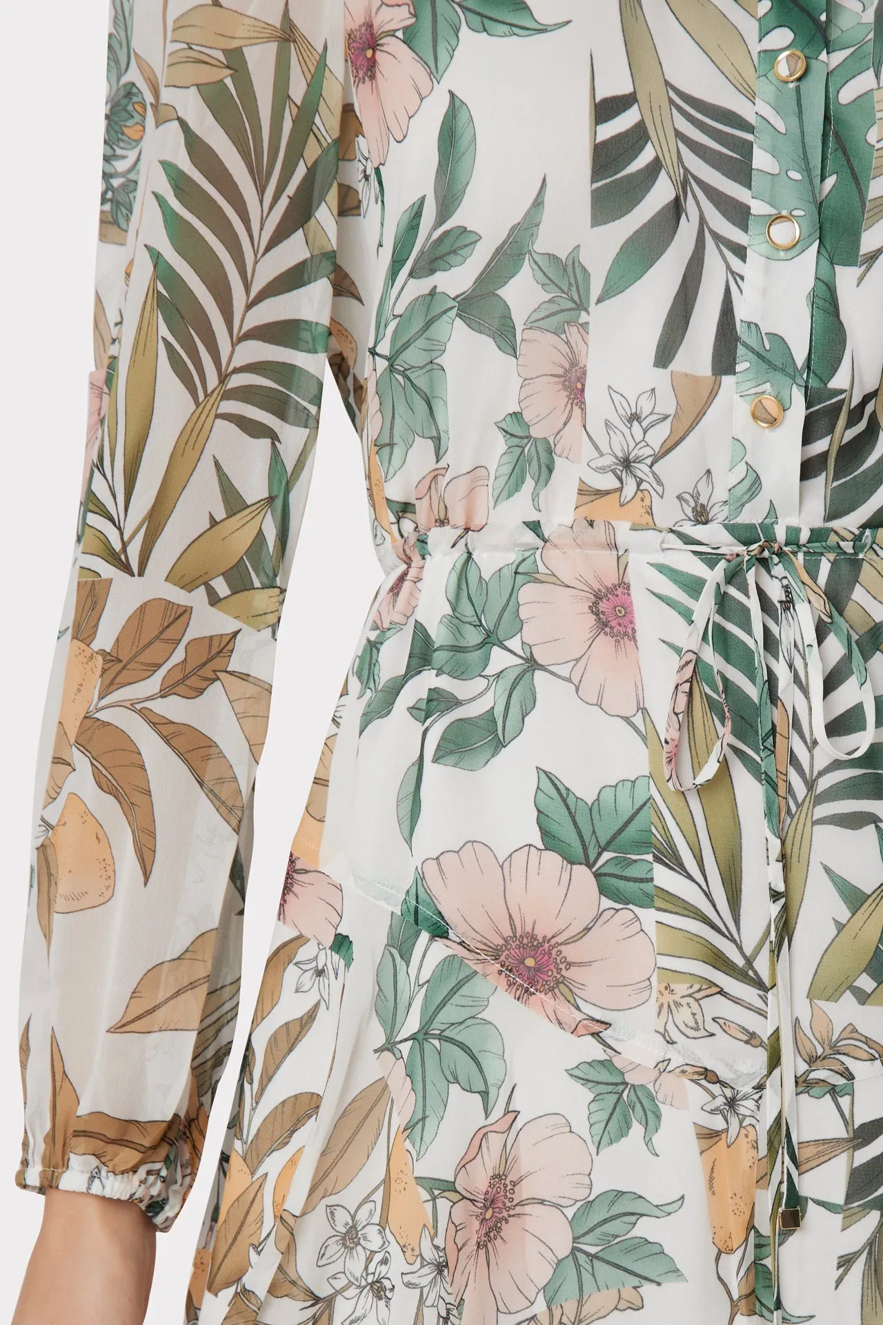 Reina Jungle Print Dress