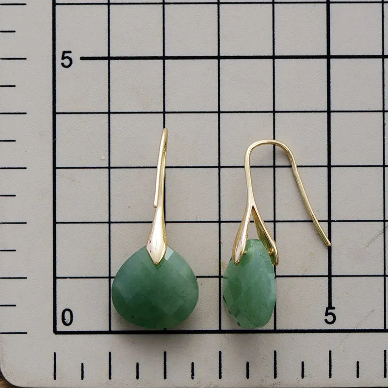Ritzy Black Onyx Drop Earrings