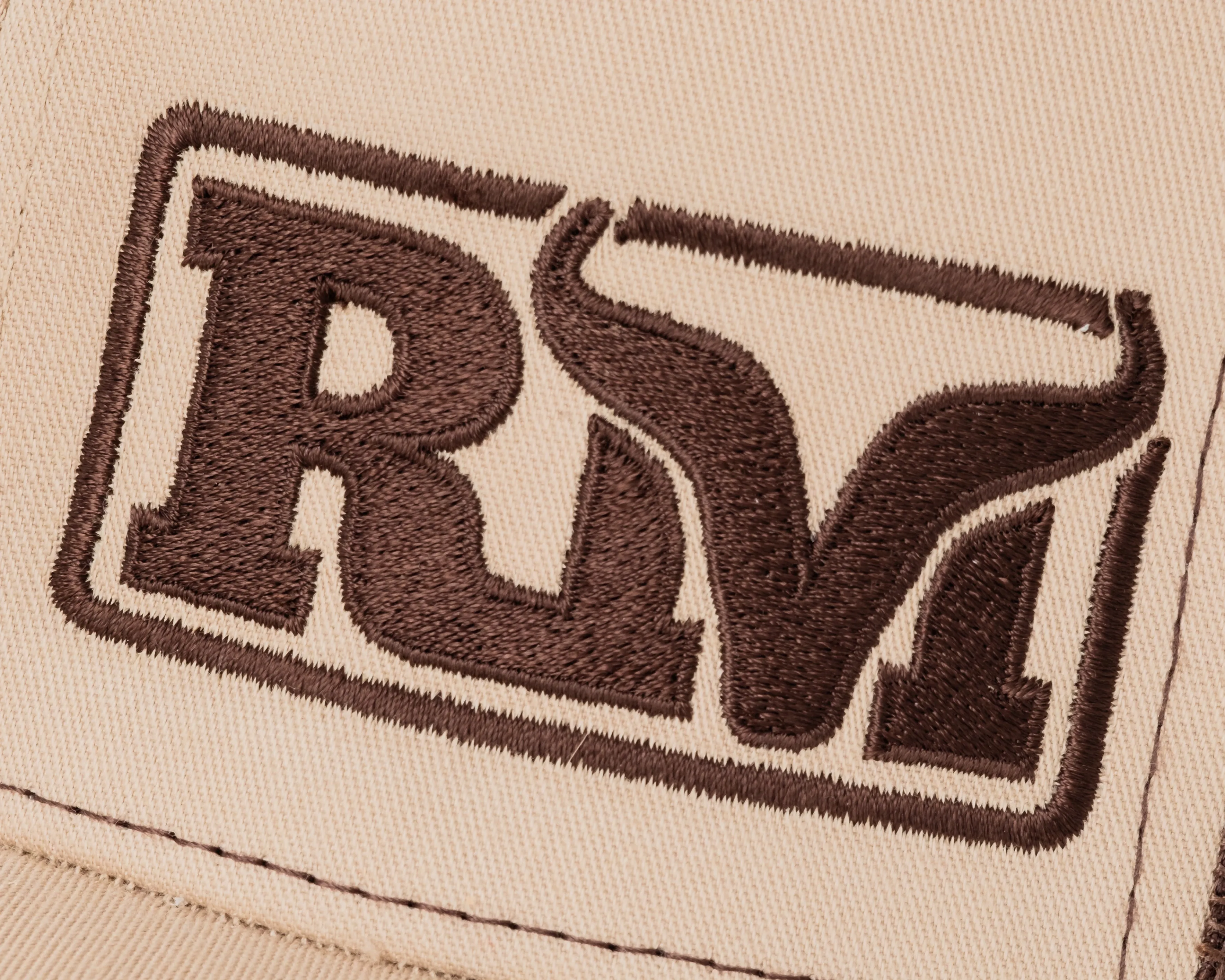 Rodeo Mart Embroidered Trucker Cap - Tan