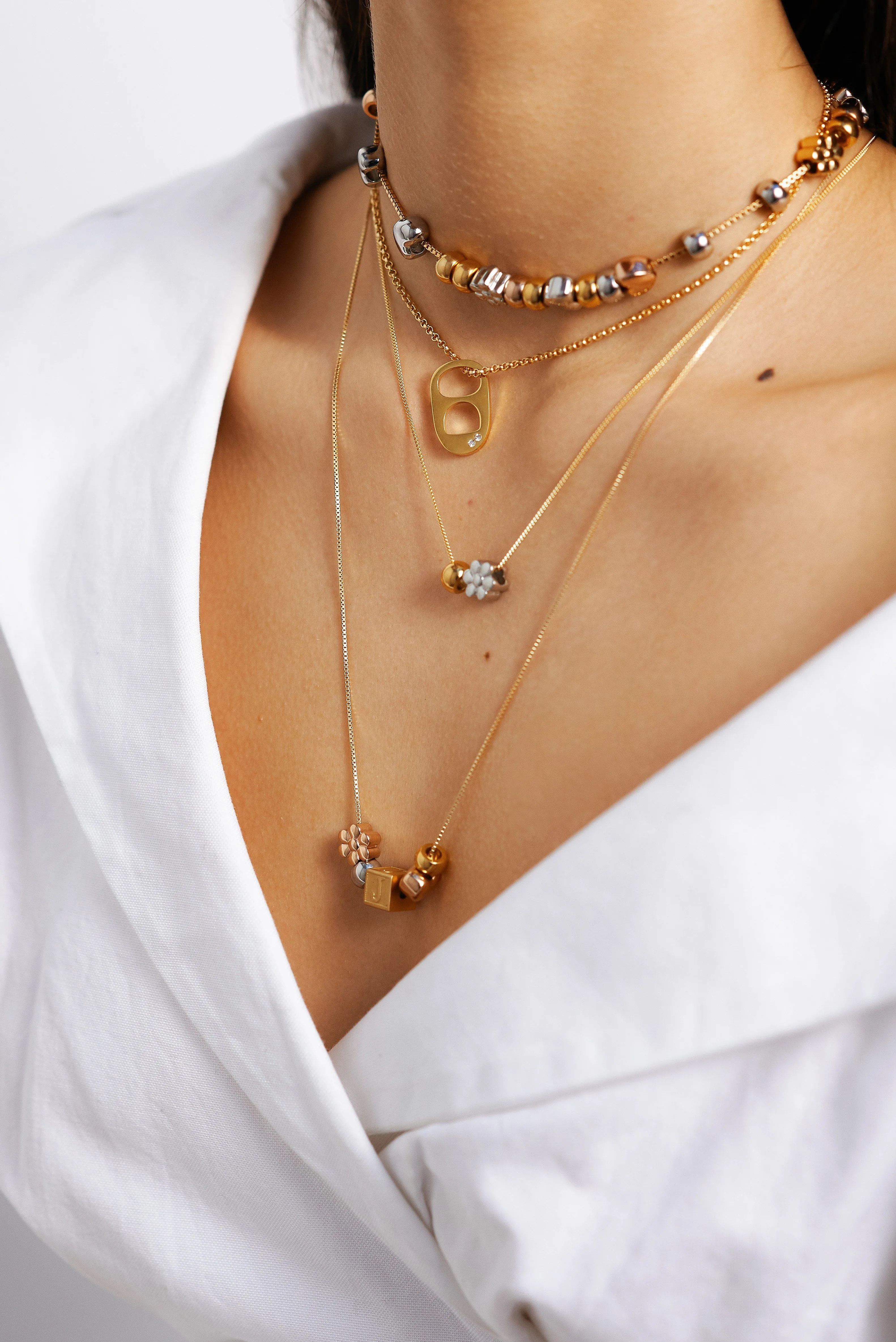 Rose Gold Bead Set