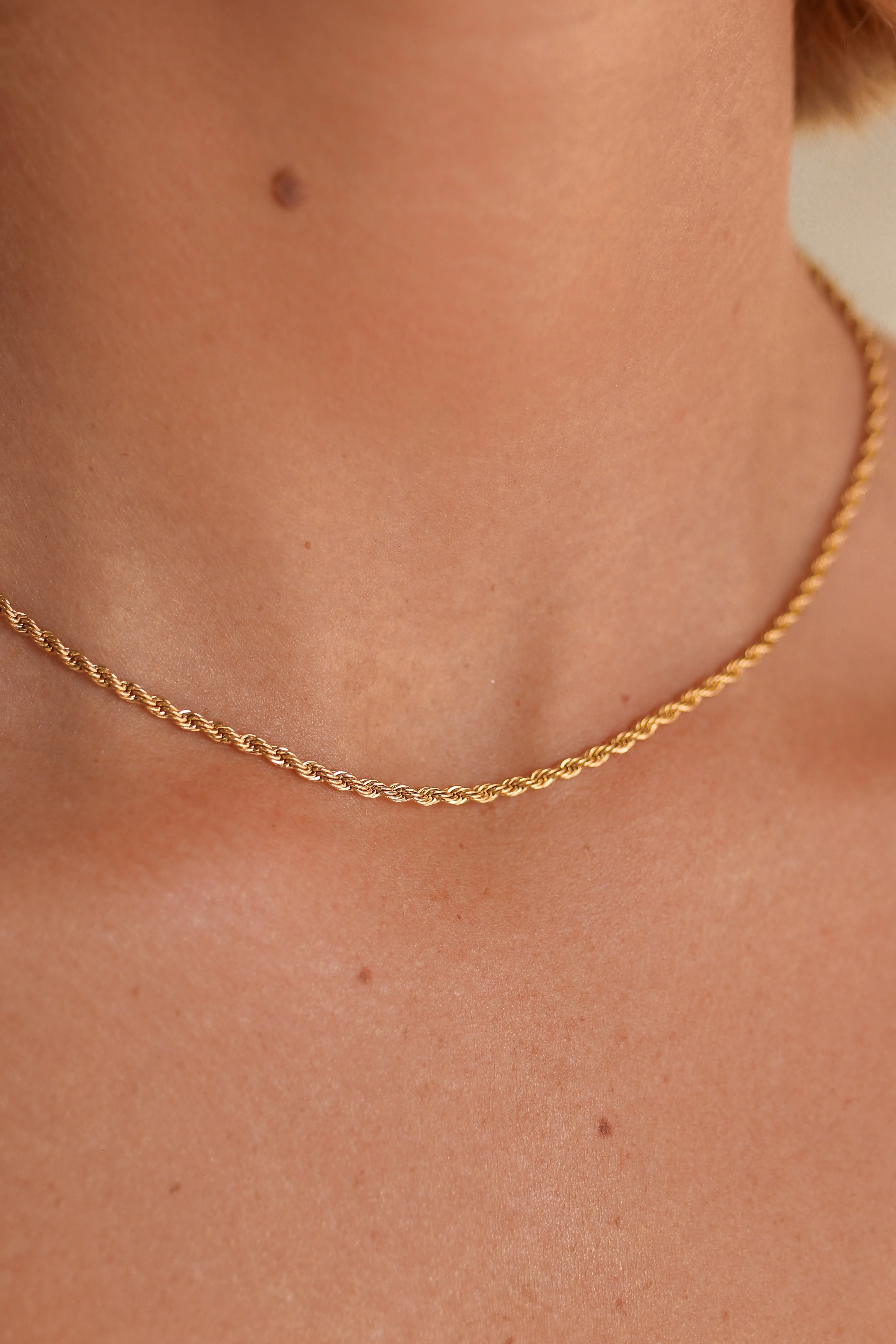 Rue - Stainless Steel Gold or Silver Necklace