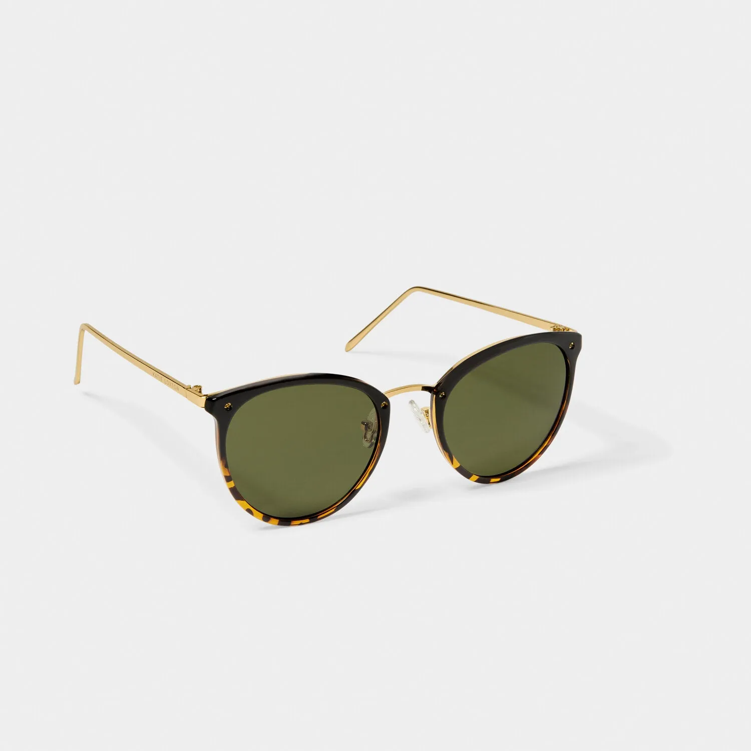Santorini Sunglasses in Black Tortoiseshell