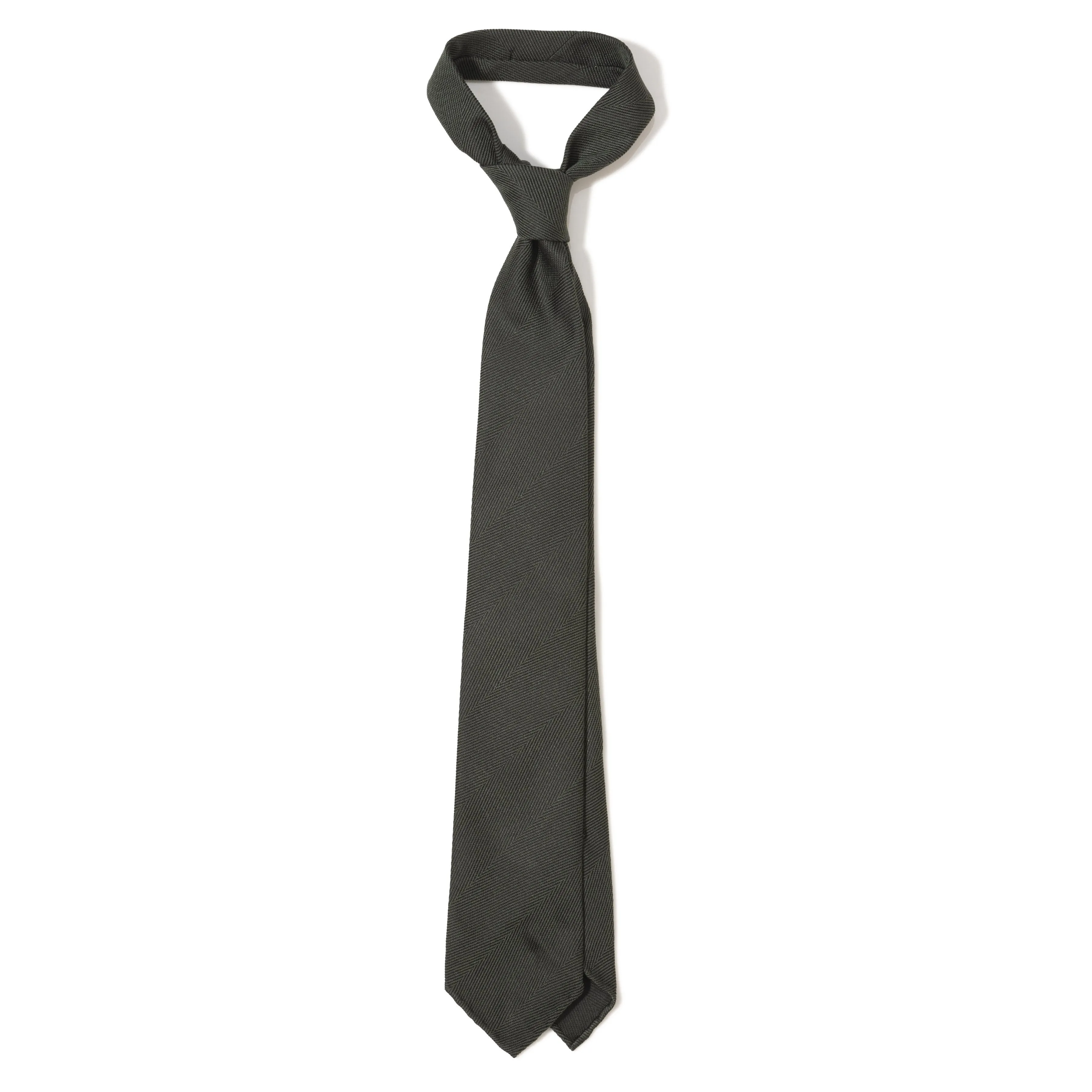 Silk Wide Herringbone Tie