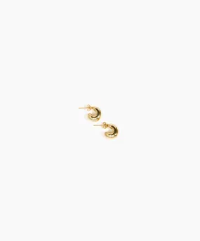 Small Liquid Loop Earrings