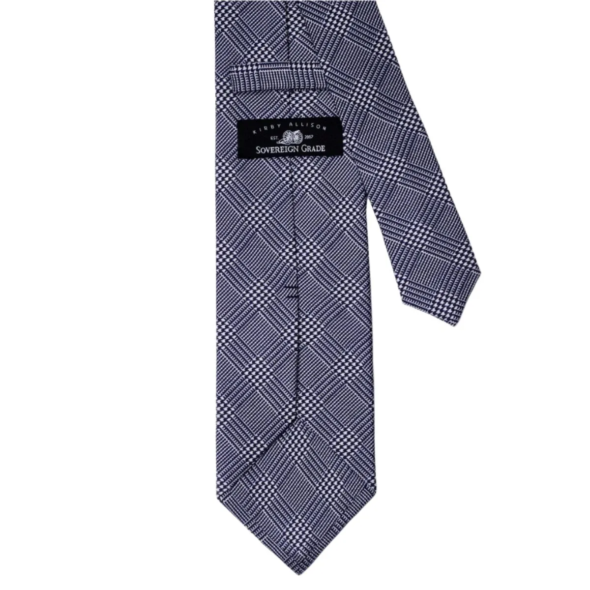Sovereign Grade Navy Prince of Wales Check, 150 CM