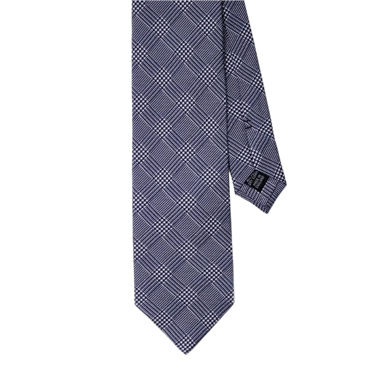 Sovereign Grade Navy Prince of Wales Check, 150 CM