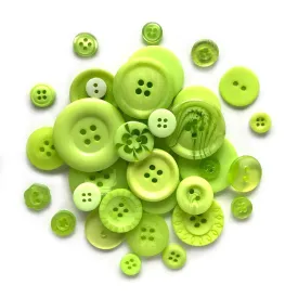 Spring Green Buttons