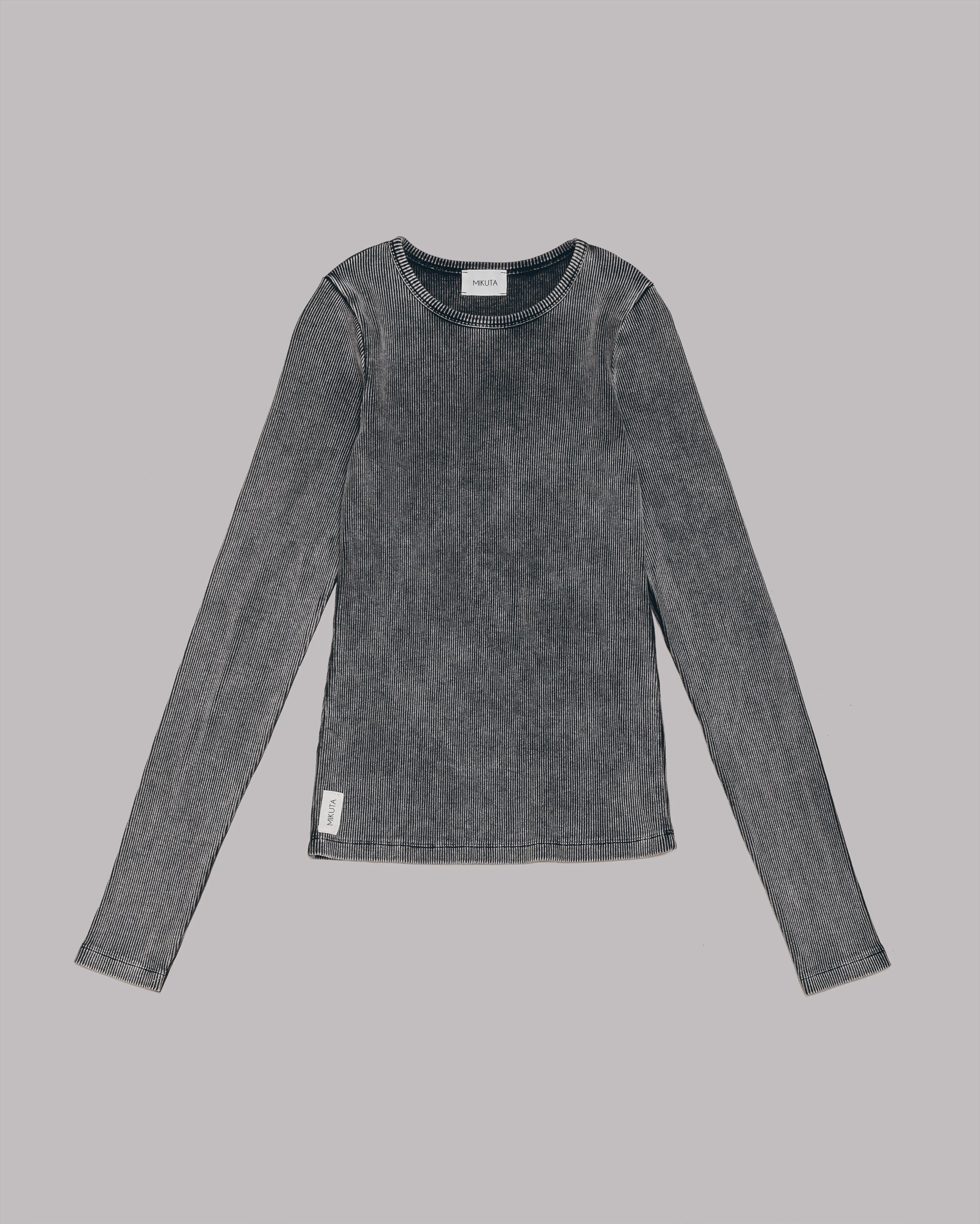 The Dark Ribbed Longsleeve