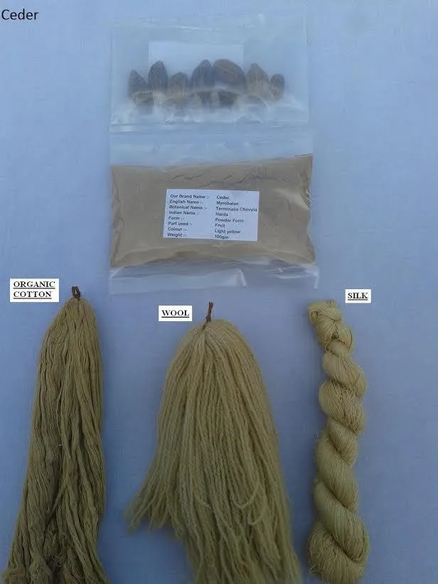 Vegetable Dye-Cedar Yellow