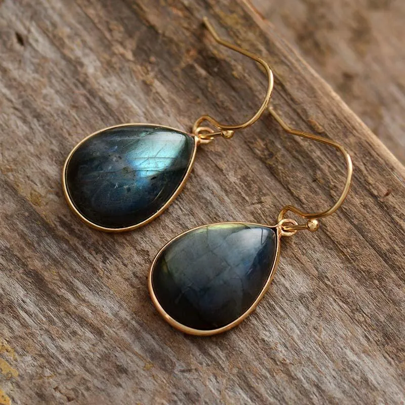 Walang Labradorite Drop Earrings
