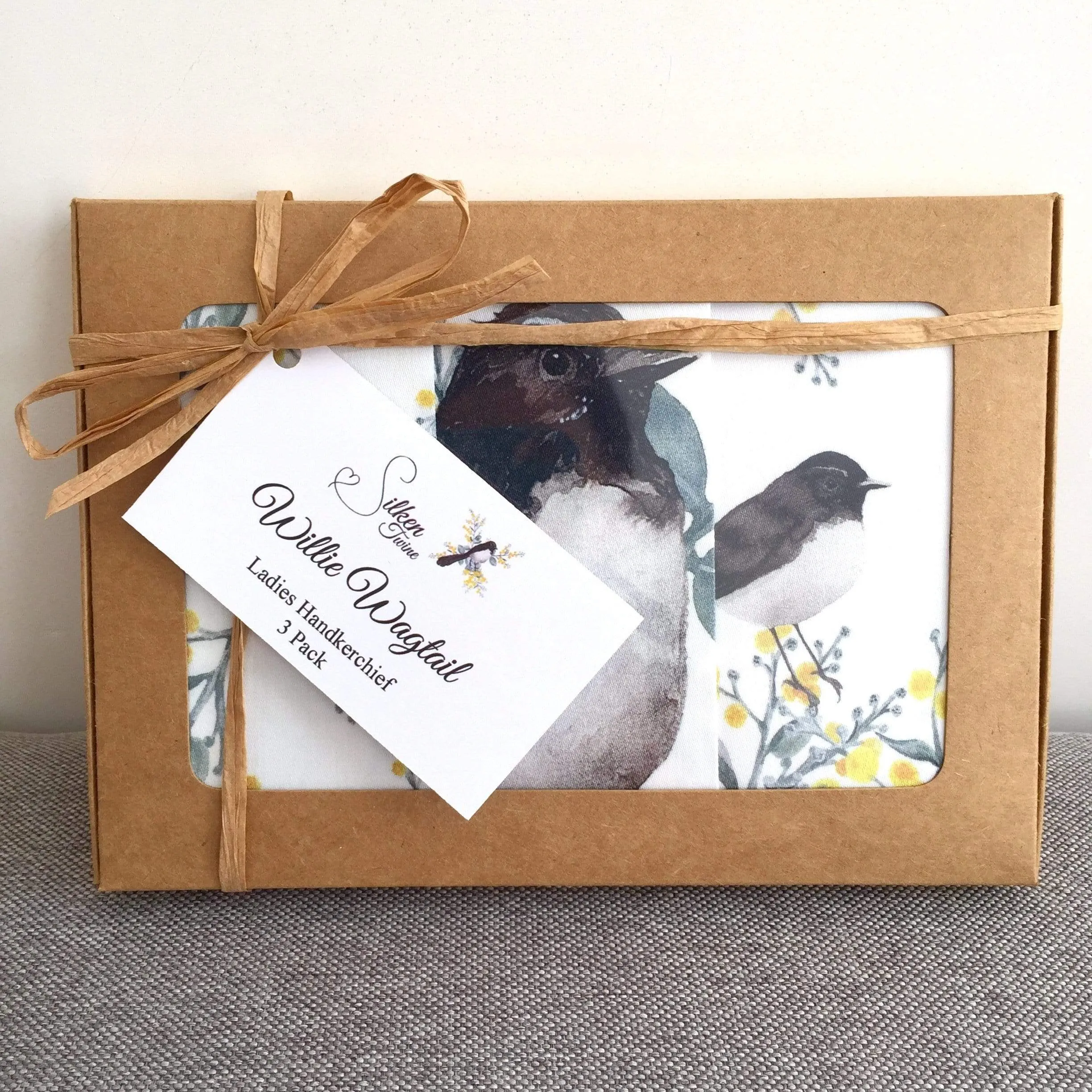 Willie Wagtail Handkerchief 3 pack